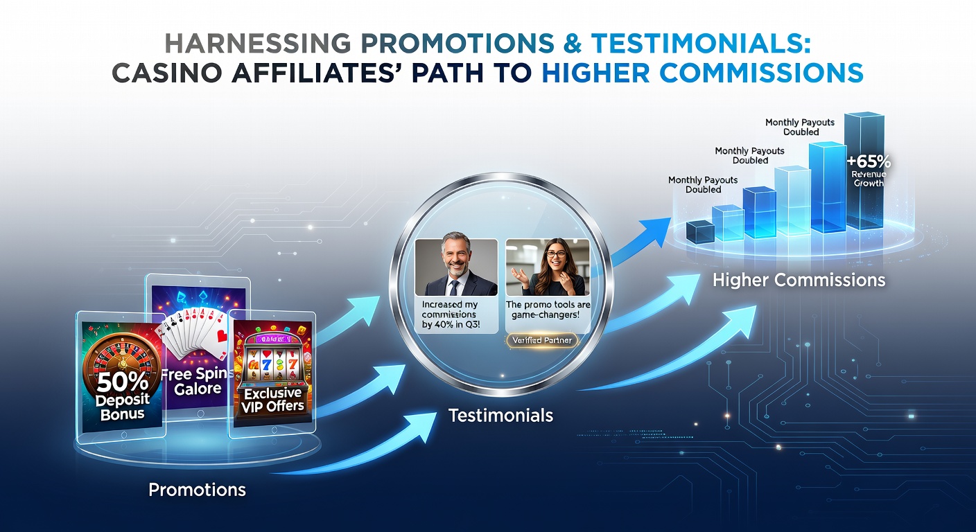 Affiliate marketer analyzing charts of commission growth from targeted promotions and testimonial campaigns