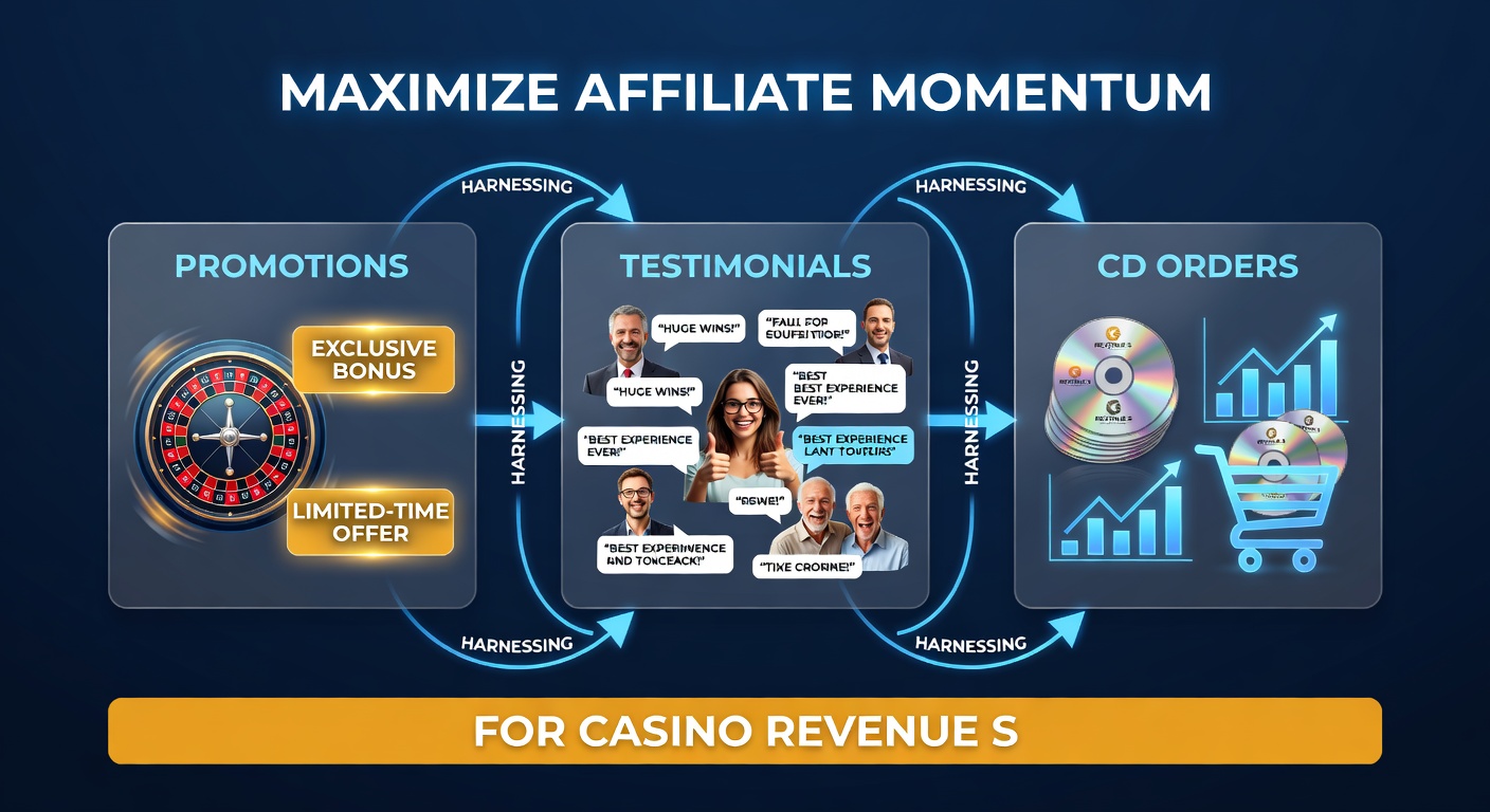 Affiliate marketer reviewing CD order dashboard alongside testimonial integrations and promo performance metrics
