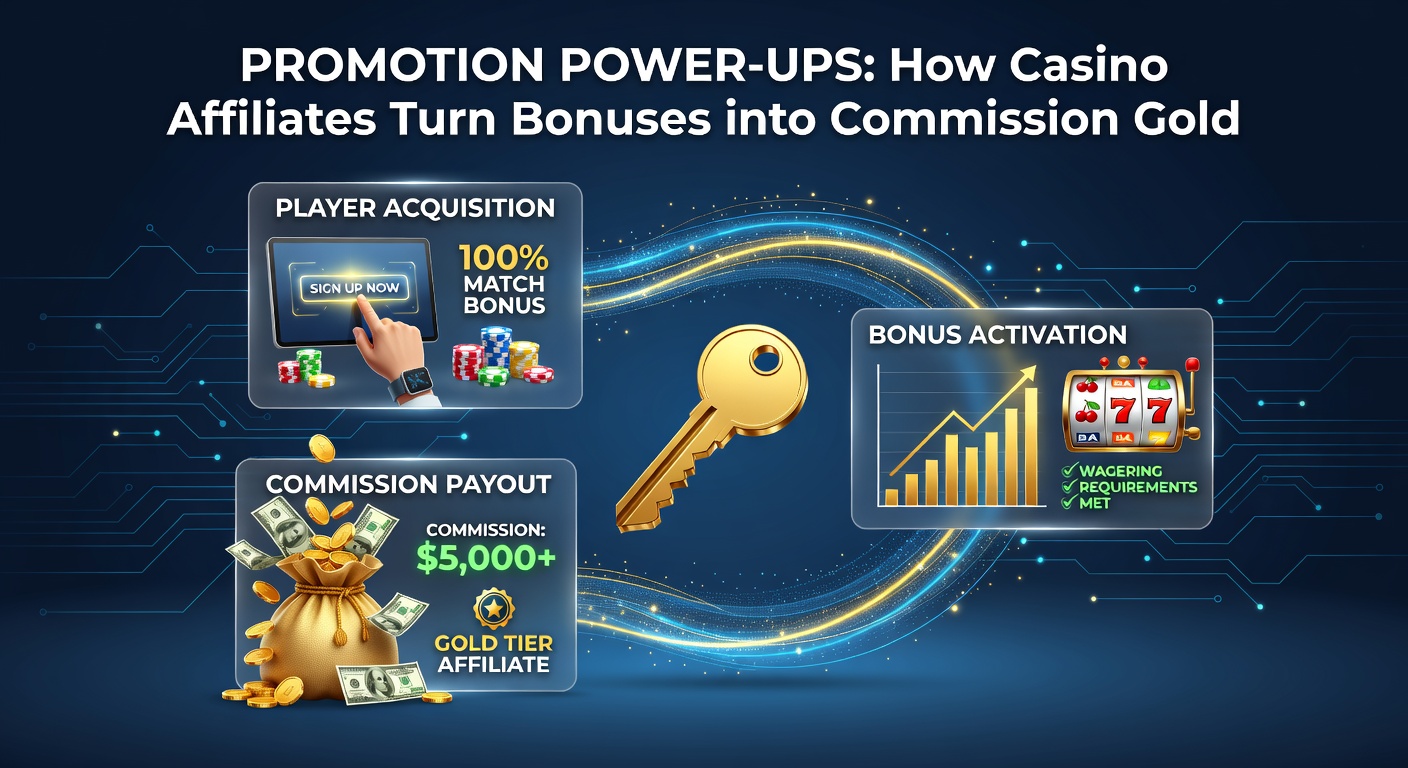 Graph showing affiliate commission spikes correlated with major bonus promotion launches, with annotations on peak March 2026 performance